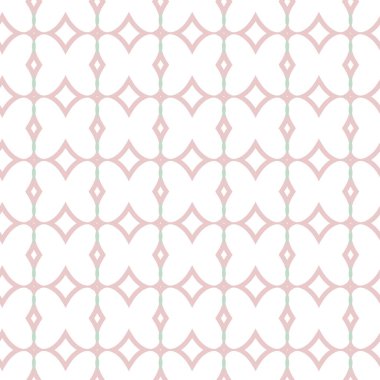 Geometrik süslemeli vektör deseni. Kusursuz tasarım dokusu 