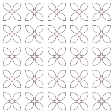 Geometrik süslemeli vektör deseni. Kusursuz tasarım dokusu 