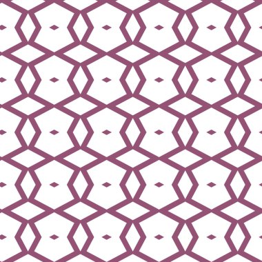 Geometrik süslemeli vektör deseni. Kusursuz tasarım dokusu 
