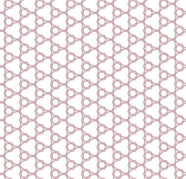 Geometrik süslemeli vektör deseni. Kusursuz tasarım dokusu 