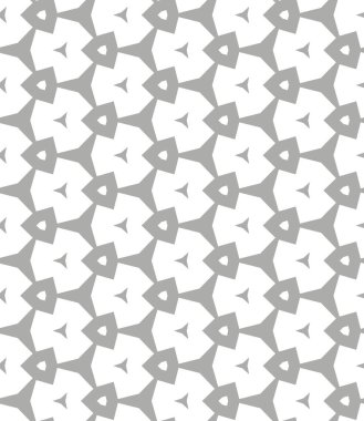 Geometrik süslemeli vektör deseni. Kusursuz tasarım dokusu 