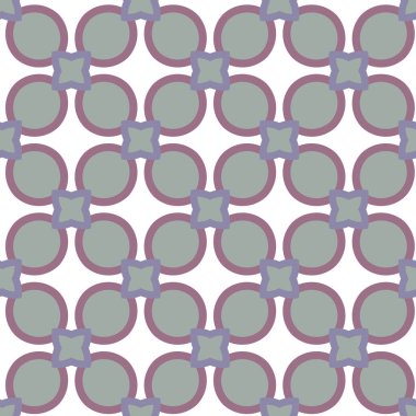 Geometrik süslemeli vektör deseni. Kusursuz tasarım dokusu 