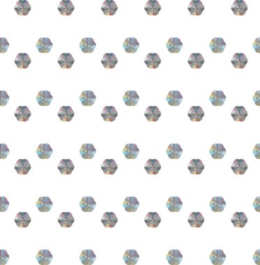 Geometrik süslemeli vektör deseni. Kusursuz tasarım dokusu 