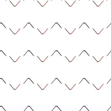 Geometrik süslemeli vektör deseni. Kusursuz tasarım dokusu 