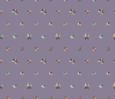 Geometrik süslemeli vektör deseni. Kusursuz tasarım dokusu 