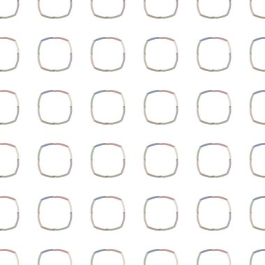 Geometrik süslemeli vektör deseni. Kusursuz tasarım dokusu