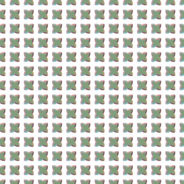 Geometrik süslemeli vektör deseni. Kusursuz tasarım dokusu 