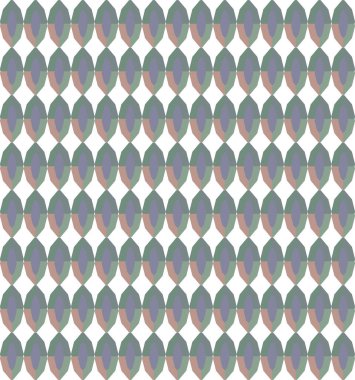 Geometrik süslemeli vektör deseni. Kusursuz tasarım dokusu 