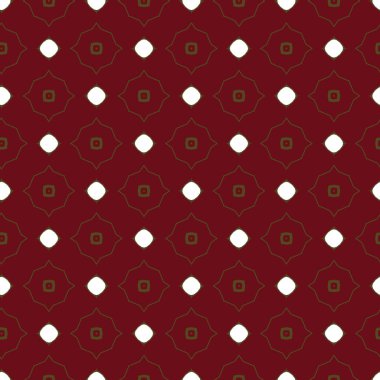 Geometrik süslemeli vektör deseni. Kusursuz tasarım dokusu 