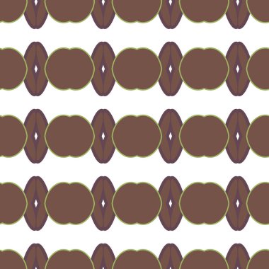 Geometrik süslemeli vektör deseni. Kusursuz tasarım dokusu 