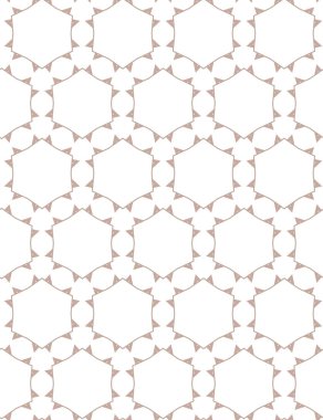 Geometrik süslemeli vektör deseni. Kusursuz tasarım dokusu 