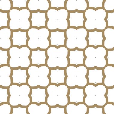 Geometrik süslemeli vektör deseni. Kusursuz tasarım dokusu 