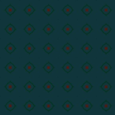 Geometrik süslemeli vektör deseni. Kusursuz tasarım dokusu 