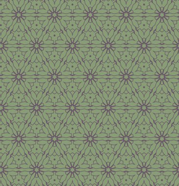 Geometrik süslemeli vektör deseni. Kusursuz tasarım dokusu 