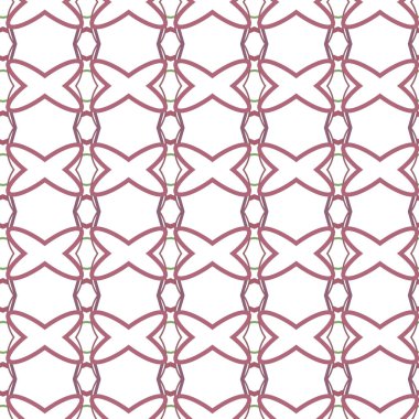 Geometrik süslemeli vektör deseni. Kusursuz tasarım dokusu 