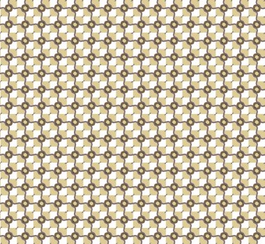 Geometrik süslemeli vektör deseni. Kusursuz tasarım dokusu 