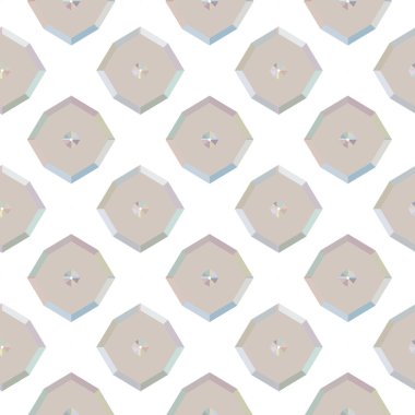 Geometrik süslemeli vektör deseni. Kusursuz tasarım dokusu 