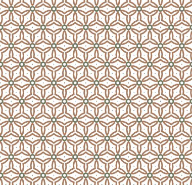 Geometrik süslemeli kusursuz desen. vektör illüstrasyonu