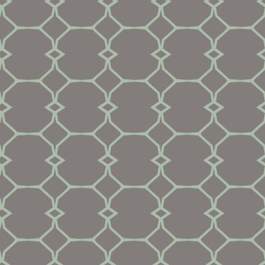 Geometrik süslemeli vektör deseni. Kusursuz tasarım dokusu