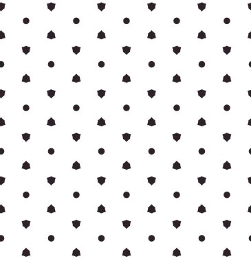 Geometrik süslemeli vektör deseni. Kusursuz tasarım dokusu 