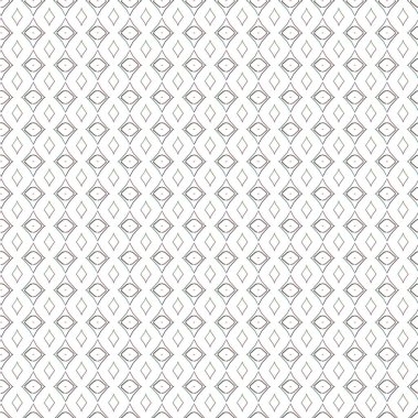 Geometrik süslemeli vektör deseni. Kusursuz tasarım dokusu