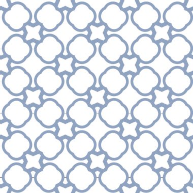 Geometrik süslemeli vektör deseni. Kusursuz tasarım dokusu 