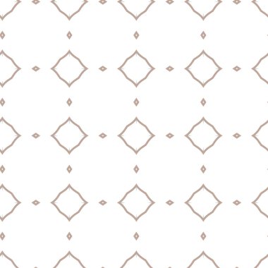 Geometrik süslemeli vektör deseni. Kusursuz tasarım dokusu 