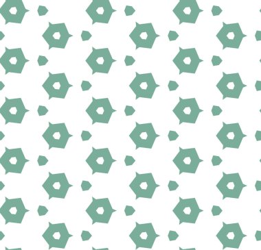 Geometrik süslemeli vektör deseni. Kusursuz tasarım dokusu 