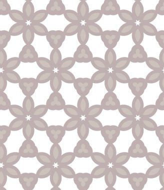 Geometrik süslemeli vektör deseni. Kusursuz tasarım dokusu