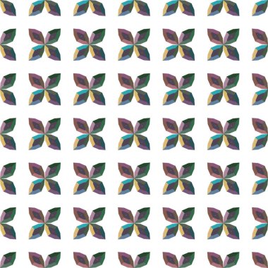 Soyut süs vektör deseni. Kusursuz tasarım dokusu