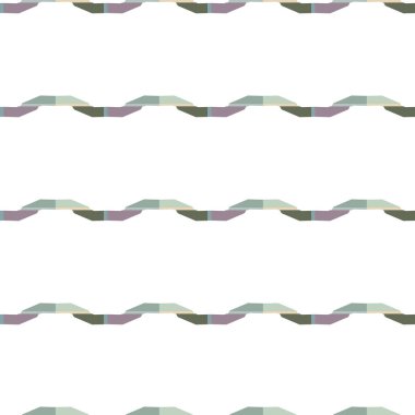 Geometrik süslemeli vektör deseni. Kusursuz tasarım dokusu