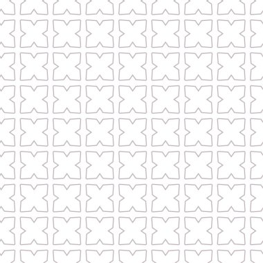 Geometrik süslemeli vektör deseni. Kusursuz tasarım dokusu 