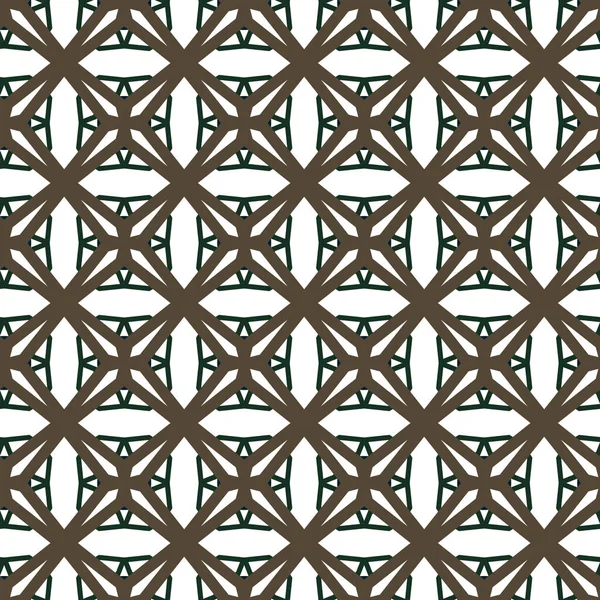 Pola Vektor Ornamental Geometris Tekstur Desain Tak Berjahit - Stok Vektor