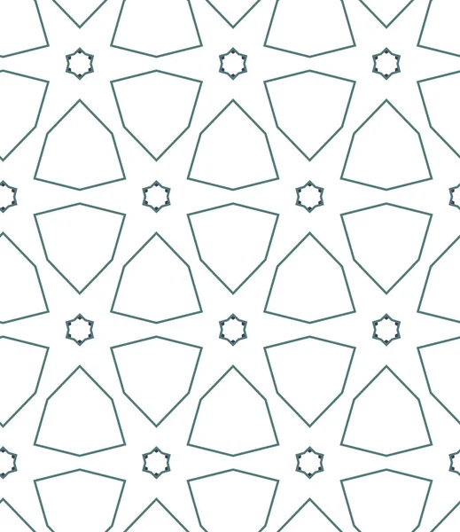 Geometrisches Ornamentales Vektormuster Nahtlose Design Textur — Stockvektor