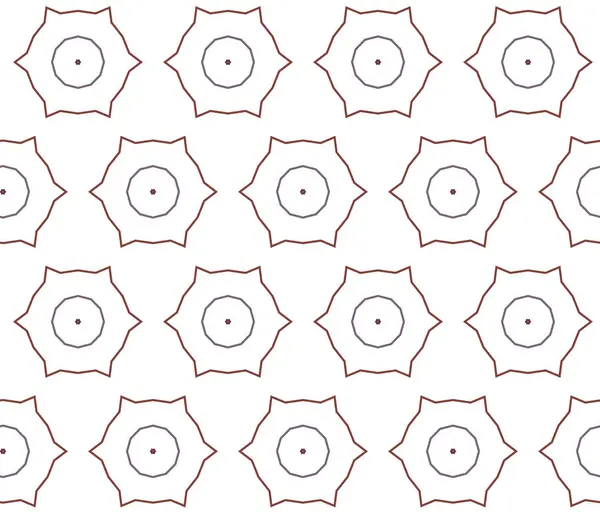 Geometrik Süslemeli Vektör Deseni Kusursuz Tasarım Dokusu — Stok Vektör