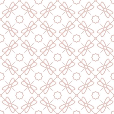 Geometrik süslemeli vektör deseni. Kusursuz tasarım dokusu 