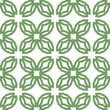 Geometrik süslemeli vektör deseni. Kusursuz tasarım dokusu 