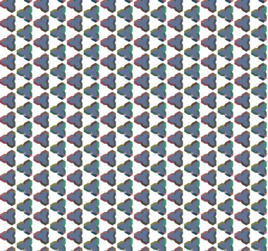 Geometrik süslemeli vektör deseni. Kusursuz tasarım dokusu