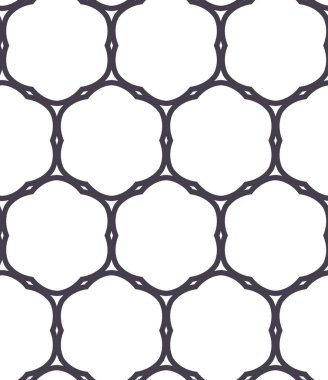 Geometrik süslemeli vektör deseni. Kusursuz tasarım dokusu 