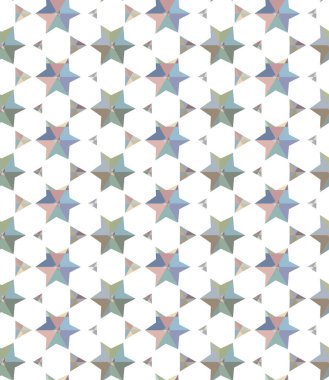 Geometrik süslemeli vektör deseni. Kusursuz tasarım dokusu 