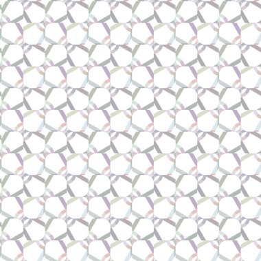 Geometrik süslemeli vektör deseni. Kusursuz tasarım dokusu 