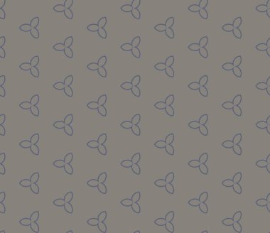 Geometrik süslemeli vektör deseni. Kusursuz tasarım dokusu