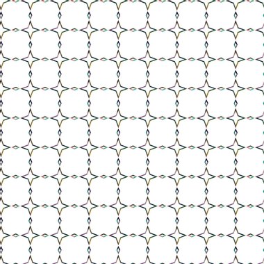 Geometrik süslemeli vektör deseni. Kusursuz tasarım dokusu 