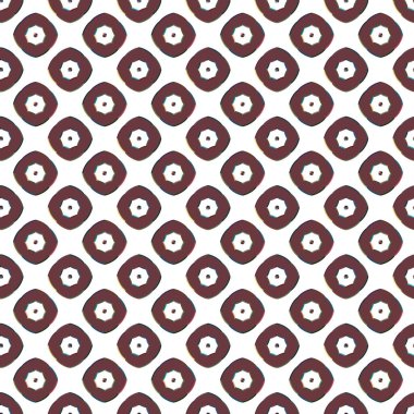 Geometrik süslemeli vektör deseni. Kusursuz tasarım dokusu 