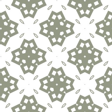 Geometrik süslemeli vektör deseni. Kusursuz tasarım dokusu 