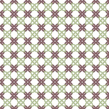 Geometrik süslemeli vektör deseni. Kusursuz tasarım dokusu 