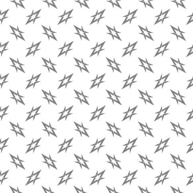 Geometrik süslemeli vektör deseni. Kusursuz tasarım dokusu 