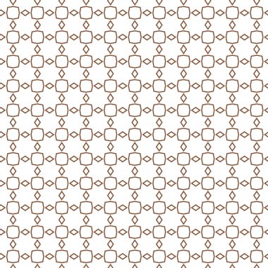 Geometrik süslemeli vektör deseni. Kusursuz tasarım dokusu 