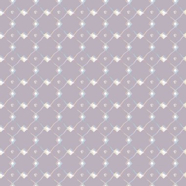 Geometrik süslemeli vektör deseni. Kusursuz tasarım dokusu