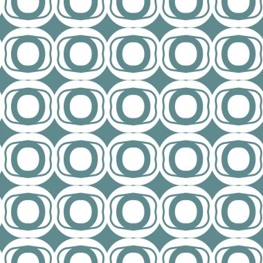 Geometrik süslemeli vektör deseni. Kusursuz tasarım dokusu 